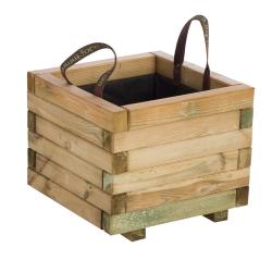 Planter Flower Planter Box Wood Forest Style 400X400X330MM
