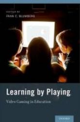 Learning By Playing - Video Gaming In Education hardcover