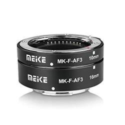 Meike MK-F-AF3 Auto Fucus Macro Extension Tube For Compatible With All Fujifilm Mirrorless Camera 10MM 16MM Only Or Conbination X-T1 X-T2 X-PRO1 X-PRO2 X-M1 X-T10