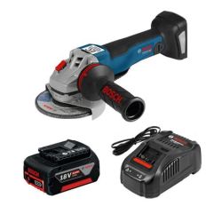 Bosch - Cordless 18V Angle Grinder 6.0AH Battery And Charger