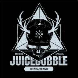 Juicebubble Skull Sweater Black