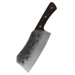 8 Chef Chopping Cleaver With 3 Rivets & Wood Handle