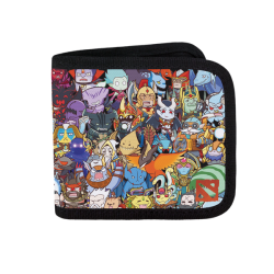 Official Dota 2: Heroes Pick Canvas Wallet