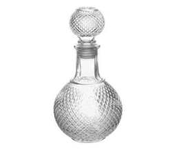 @home Home Decor Bar Wine Bottle Whiskey Decanter Glass - M 250ML