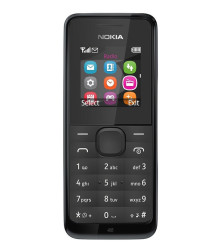 Nokia 105 4MB 2015 Edition in Black