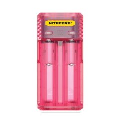 NITECORE Q2 Battery Charger - Pink
