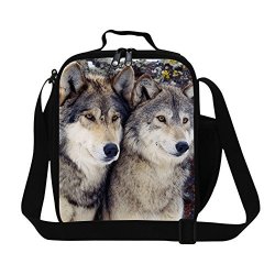 Creativebags Travel Cooler Lunch Bags Tote Box Container With Water Pocket For School Boys Girls Men Women Outdoor Work Office