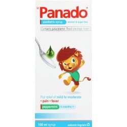 Panado - Alcohol And Sugar Free Paediatric Syrup 100ML