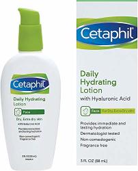 Cetaphil Daily Hydrating Lotion With Hyaluronic Acid 3.0 Fluid Ounce 2-PACK