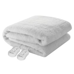 Pure Pleasure King Fullfit Sherpa Fleece Electric Blanket Extra Length