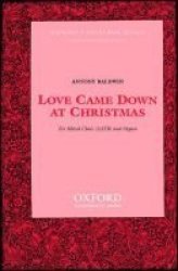 Love Came Down At Christmas Sheet Music Vocal Score