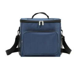Luxurious Lunch Bag With Shoulder Strap - Blue