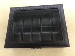 Special 10BLOCK Watch Box Carbon Fiber Design GTI Style