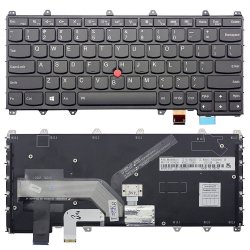 Lenovo Thinkpad Yoga 260 Yoga 370 20JH 20JJ Black Frame Laptop Keyboard Black