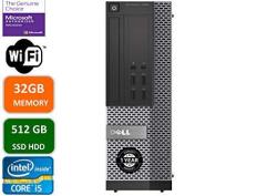 Dell Optiplex 70 Desktop Computer Intel Quad Core I5 4570 3 2ghz 32 Gb Ram 512gb Ssd Hdd Dvd Usb 3 0 Wifi Hdmi Windows 10 Pro Renewed Prices Shop Deals Online Pricecheck