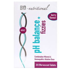 Bio Homeopathic Ph Balance Fizzies 20'S - Berry