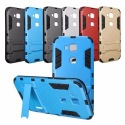 Armor Dust Proof Tpu+pc Hard Case Kickstand Stand For Huawei Ascend G7 Plus g8