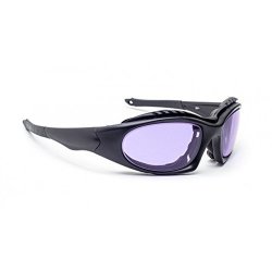Polycarbonate Sodium Flare Glass Working Spectacles In Black Safety Wrap - 60-13-130