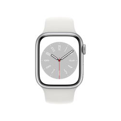 Apple Watch 45MM Series 8 Gps + Cellular Aluminium Case - Silver Best