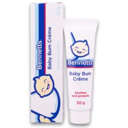 Bennetts - Baby Bum Creme 20G - Pack Of 3