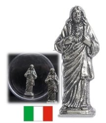 Catholic - Sacred Heart 2cm Pocket Handbag Statue
