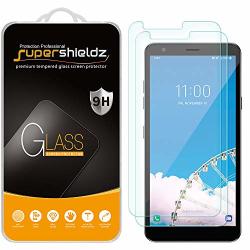 2 Pack Supershieldz For LG Prime 2 Tempered Glass Screen Protector 0.33MM Anti Scratch Bubble Free