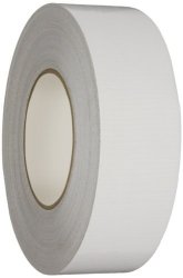 Nashua 398 Polyethylene Coated Cloth Professional Grade Duct Tape 55M Length X 72MM Width White