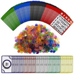 Bingo Royale Bundle: 1 000 Chips 100 Cards And A Jumbo Deck Of Calling Cards By Royal Bingo Supplies