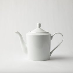 Galateo Super White Rim Teapot