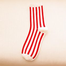 2016 Spring autumn Mens Vertical Stripes Hit Color Fashion Business Cotton Long Socks - Style 4