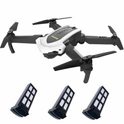 Drone Rc Quadcopter With 2 Batteries Camera Live Video Lucoo Drone 2.4G 1080P Selfi Wifi Fpv Gps Foldable Arms Rc Quadcopter Drone For Kids Adults