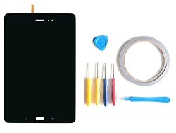 For Samsung Galaxy Tab A 8" T355 SM-T355 Lcd Display Touch Screen Digitizer Black+ Tools Double-sided Adhesive Is Also Included