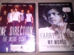 One Direction : The Inside Story + 2nd Dvd Of Harry Styles My World - His Story