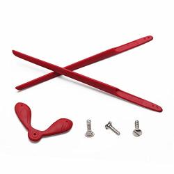 Papaviva Replacement Rubber Kits For Rudy Project Rydon - Red