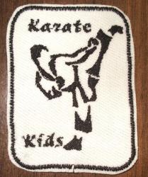 Embroidered Karate Patch