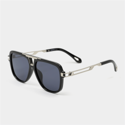 Men&apos S Key Aviator Black Sunglasses