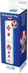 Nintendo Remote Plus - Toad White For Wii & Wii-u
