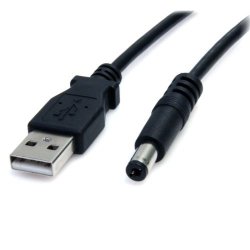 STARTECH.COM USB2TYPEM 3 Feet USB To Type M Barrel 5V Dc Power Cable