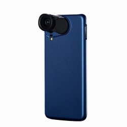 Protective Case & Wide Angle Macro Lenses For Huawei H20 - Blue