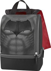Thermos Dual Lunch Kit Batman V Superman 2 Sided With Cape