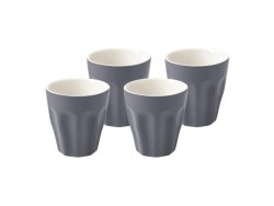 Maxwell & Williams Blend Sala Espresso Cups Set Of 4 Charcoal