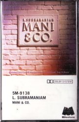 L Subramaniam - Manu And Company - Cs