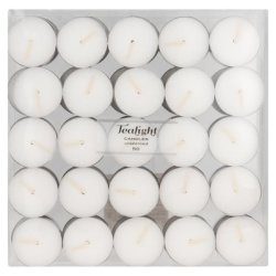 Clover Tealights Candles 50 Pack