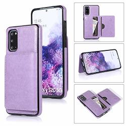 Compatible With Huawei P40 Pro Wallet Case Leather Kickstand Durable Shockproof Protective Cover Huawei P40 Pro Purple