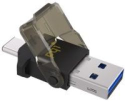 PQI RF07-0056R014J CONNECT312 USB 3.1 Flash Drive Type Micro-reader