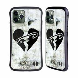 Official 5 Seconds Of Summer Pin Heart Black Sounds Good Feels Good Hybrid Case Compatible For Iphone 11 Pro