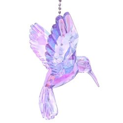 Weez Industries Acrylic Hummingbird Ceiling Fan Pull Light Chain Ornament Purple R Home And Garden Pricecheck Sa