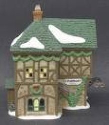 Department 56 "t.puddlewick Spectacle Shop" Retired Dickens Village