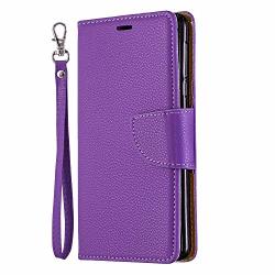 Samsung Galaxy S10 Flip Case Cover for Samsung Galaxy S10 Leather Card Holders Kickstand Extra-Shockproof Business Cell Phone Cover with Free Waterproof-Bag 