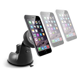Nexcon Magnetic Cradle-less Universal Car Phone Windshield Dashboard Mount Holder With Sticky Gel Pad For Iphone 6 Plus 5 5s 4 Samsung Galaxy S6